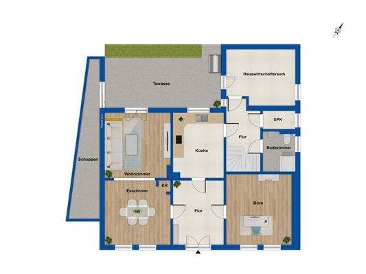 Grundriss Erdgeschoss