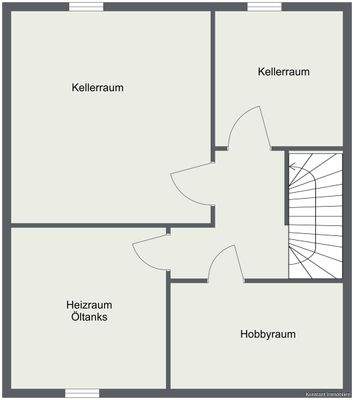 Grundriss Kellergeschoss 