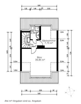 Grundriss Dachgeschoss