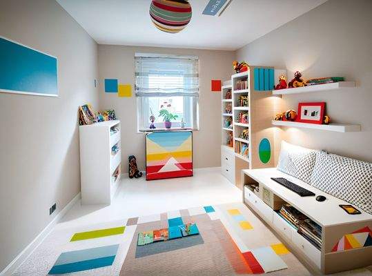 Modern, Fröhlich, Farbenfroh – Kinderzimmer visulisiert