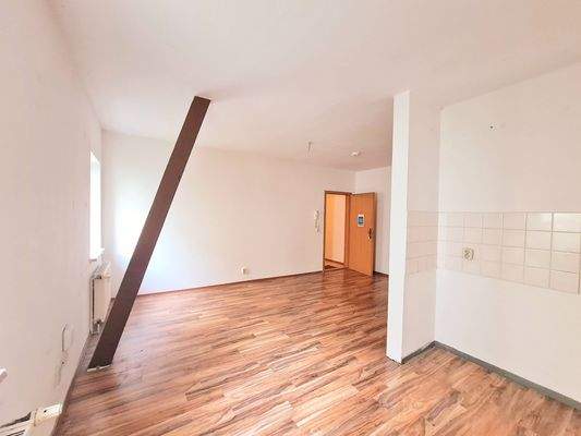 Blick in den Wohnbereich