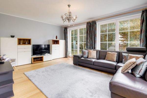 Arbeitszimmer im Erdgeschoss