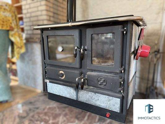 Wasserführender Kaminofen