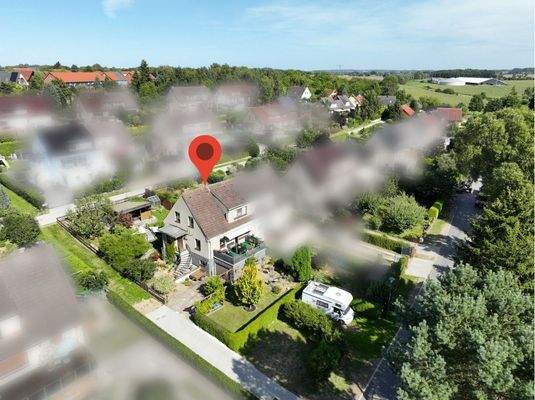 Luftbild aus Süd- West