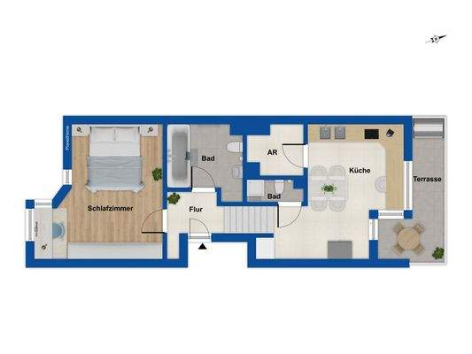 Grundriss 2. Obergeschoss