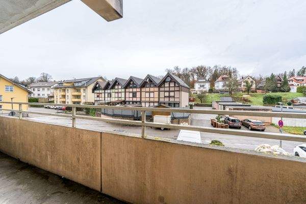 Balkonaussicht (Küche)