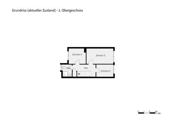 Grundriss - aktueller Zustand OG