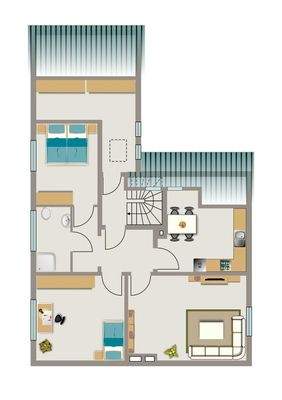 Grundriss Obergeschoss