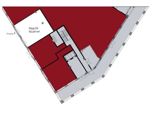Grundriss Haus 2, EG, Shop S9