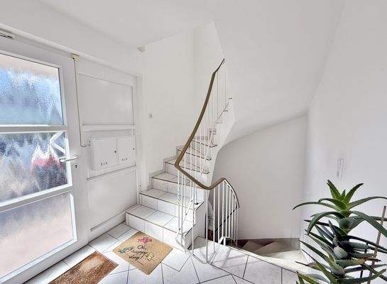 gepflegtes Treppenhaus