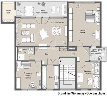 3446 Grundriss Wohnung