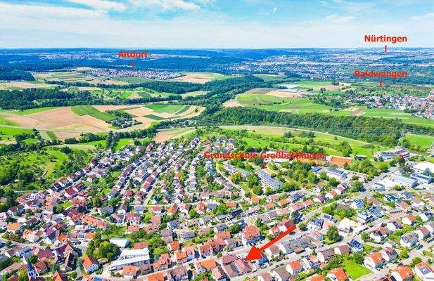 Luftbild Weitblick gen Westen