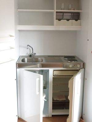 Kleine Pantry im DG für alle Fälle