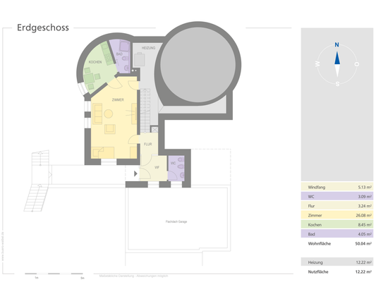 Grundriss Erdgeschoss