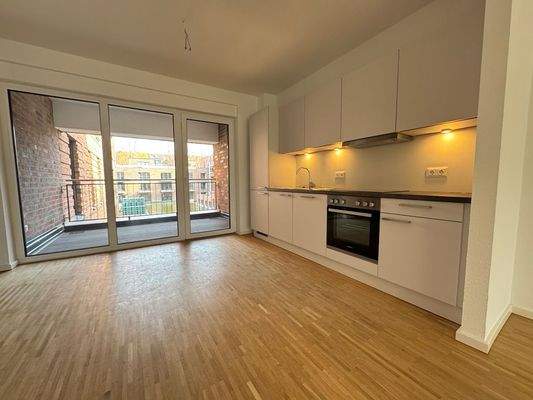 Küchenbereich mit Blick zur Loggia