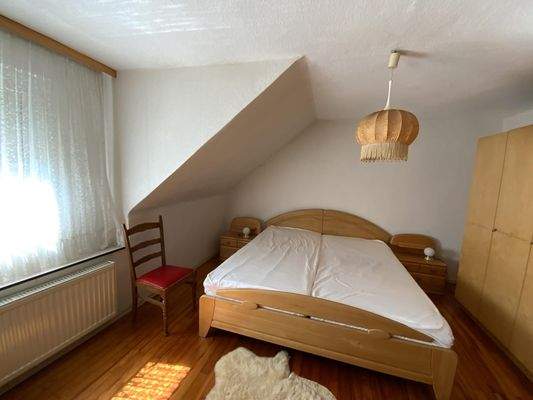Schlafzimmer im Obergeschoss