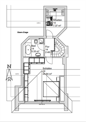 Grundriss Obergeschoss