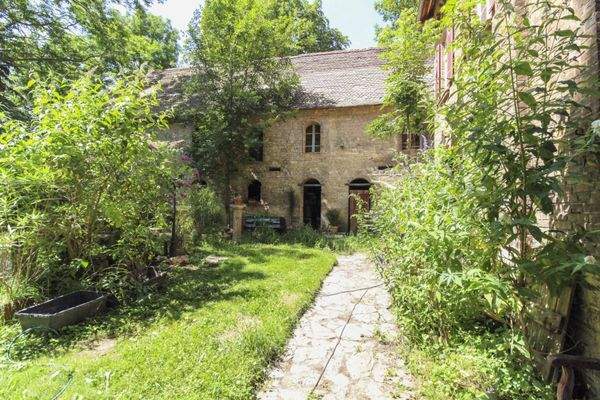 Blick auf Zehntscheune