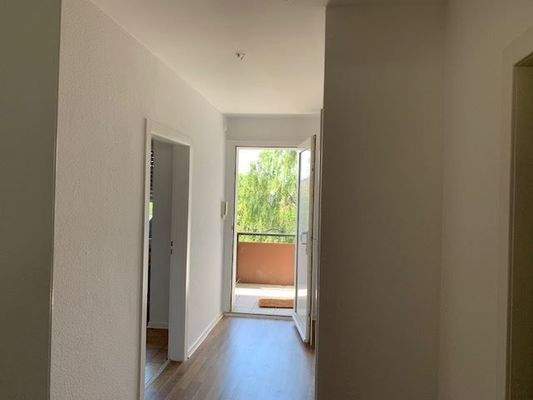 Diele mit Zugang zum Laubengang