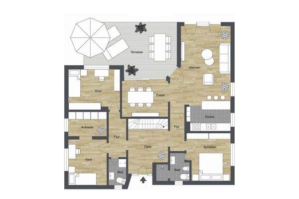 031 - Grundrissplan Erdgeschoss