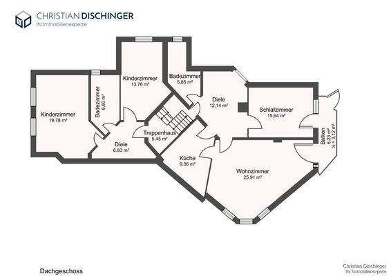 Grundriss Dachgeschoss