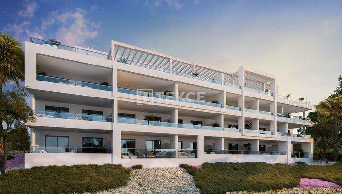 Stylish Design Golf Apartments Near the Beach in Mijas