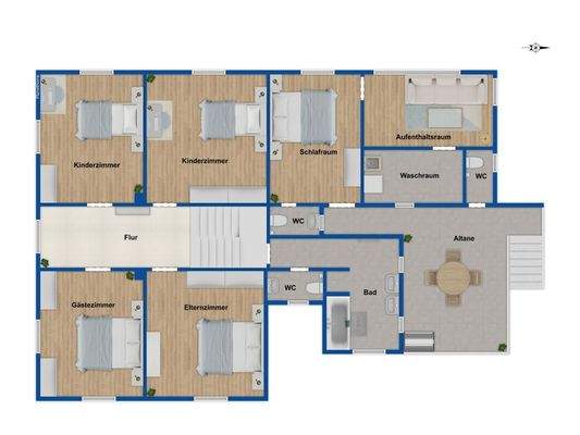 Grundriss - Obergeschoss