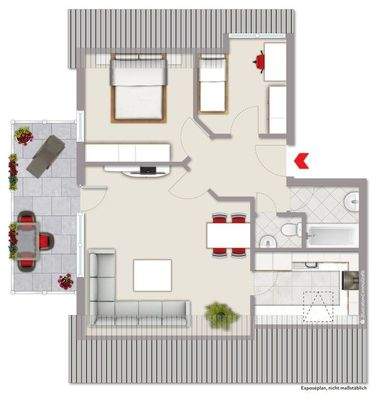 Grundriss Dachgeschoss