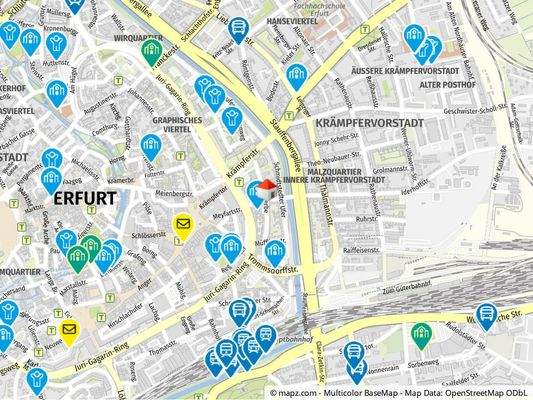 Geolyzer Kartenausschnitt