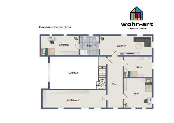 Grundriss Obergeschoss