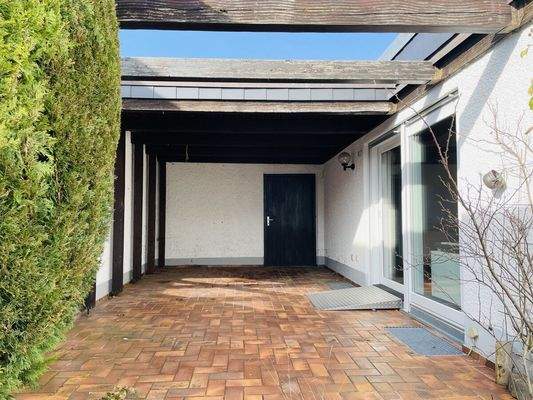 Überdachter Freisitz