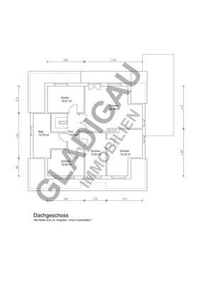 Grundriss Dachgeschoss