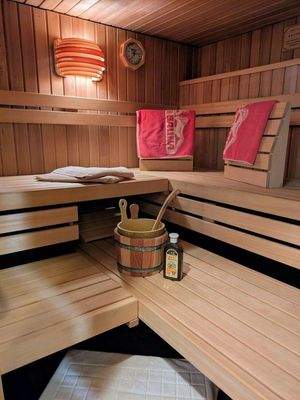 Trocken- und Dampfsauna