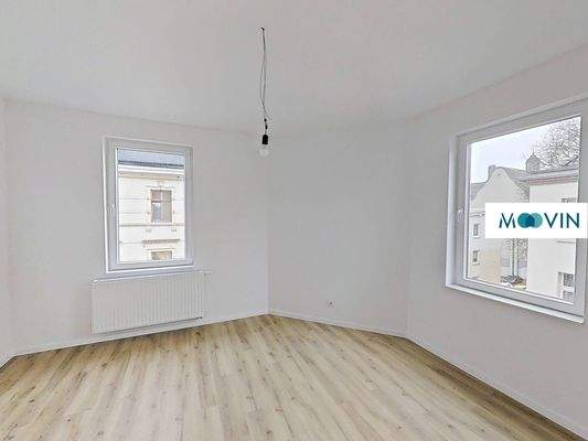 Ansicht I: Wohn- und Esszimmer