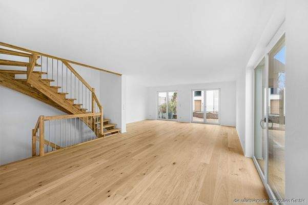 Visualisierung Wohn- und Essbereich 