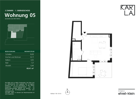 Grundriss WE 05-001