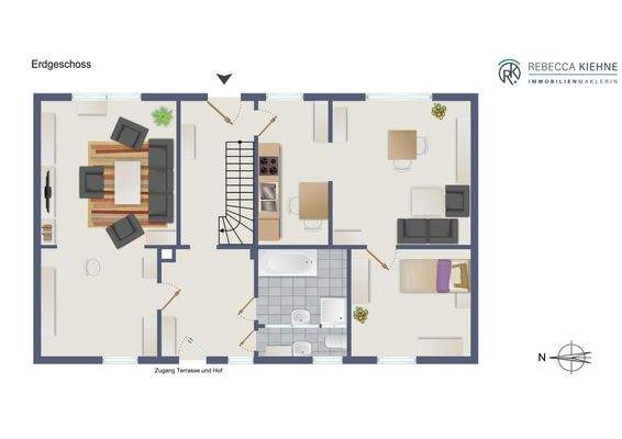 Grundriss Erdgeschoss