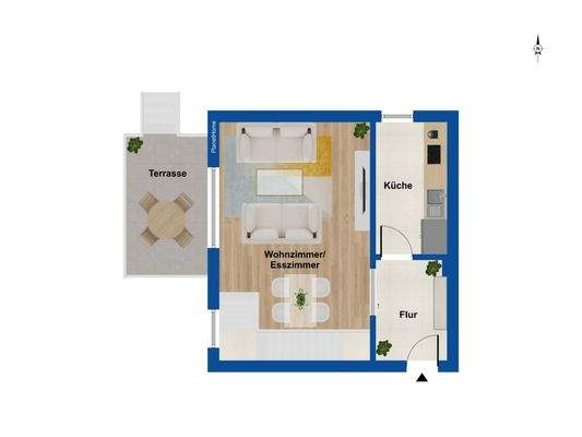 Grundriss Erdgeschoss