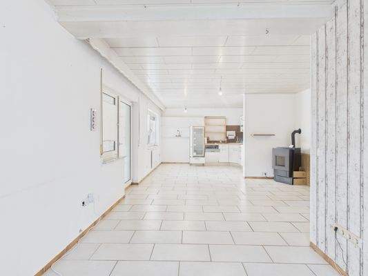 Küche und Essbereich Haupthaus