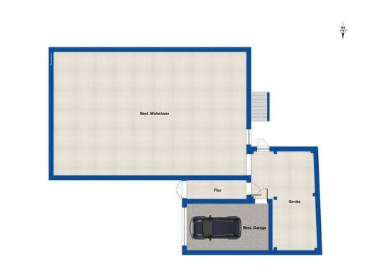 Grundriss Garage