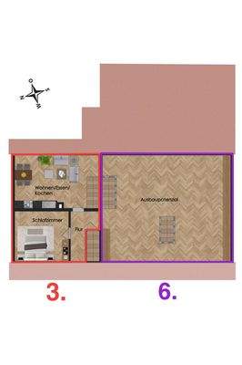 Grundriss - 1. Dachgeschoss