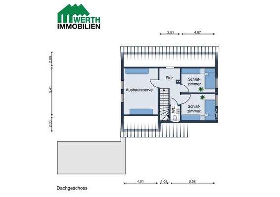 Grundriss Obergeschoss