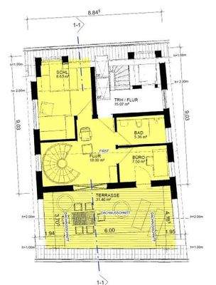 Grundriss WHG 3 A oben