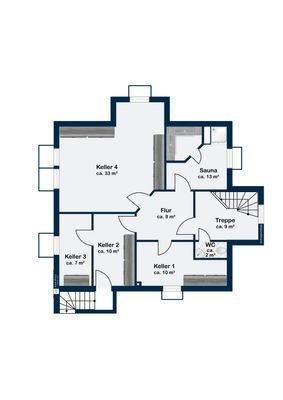 GRUNDRISS | KELLERGESCHOSS