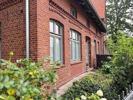 Aussenansicht des denkmalgeschützten Gebäudes