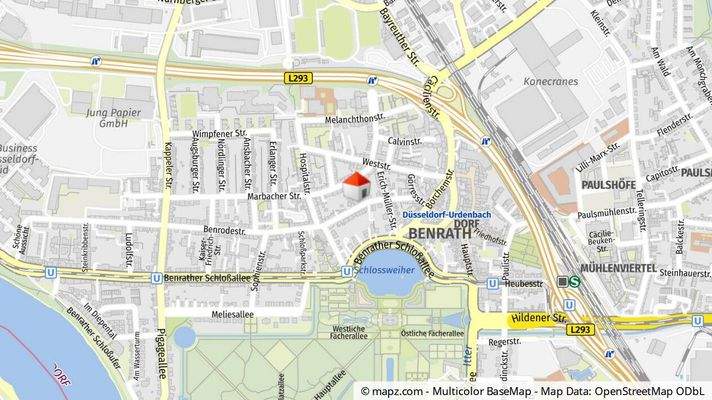 Geolyzer Kartenausschnitt