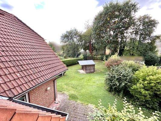 Ausblick in den Garten