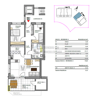 Grundriss WHG 04 OG Haus 2