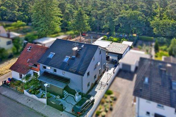 Vogelperspektive Straßenseite