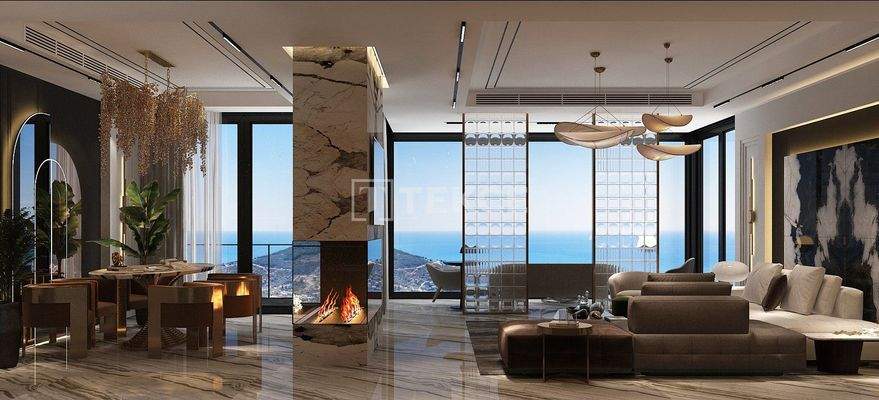 Chic Homes within Nature with Smart Home System in Alanya Antalya